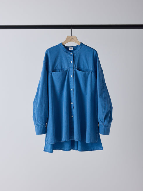 【 予約:2月上旬 】PIGMENT WASHED SHIRT /Y261-12007